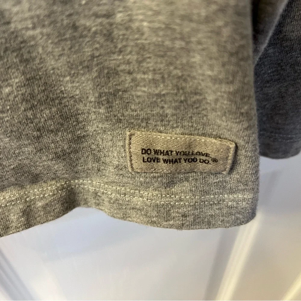 Life is Good long sleeve vee-neck tee. Size medium.  Good used condition. - Picture 4 of 6